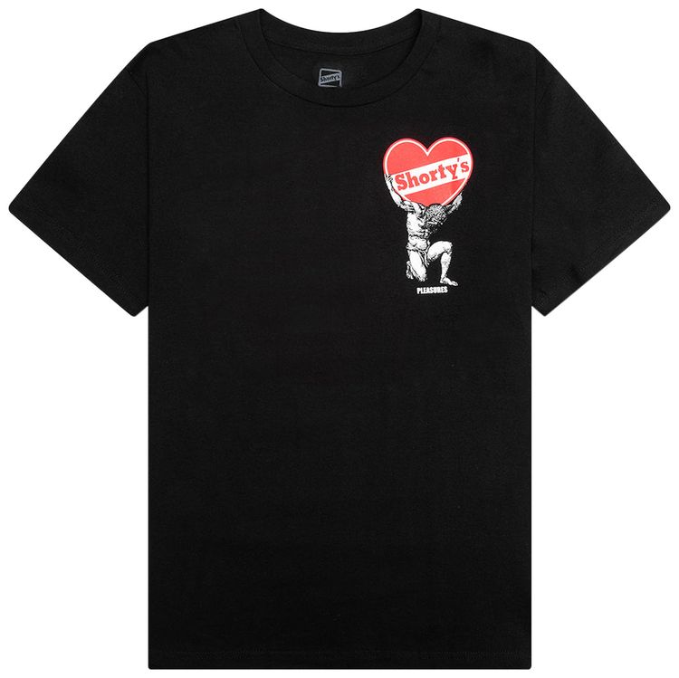 Pleasures Atlas T Shirt Black