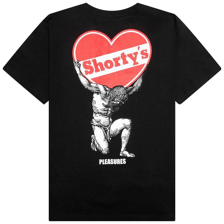 Pleasures Atlas T Shirt Black