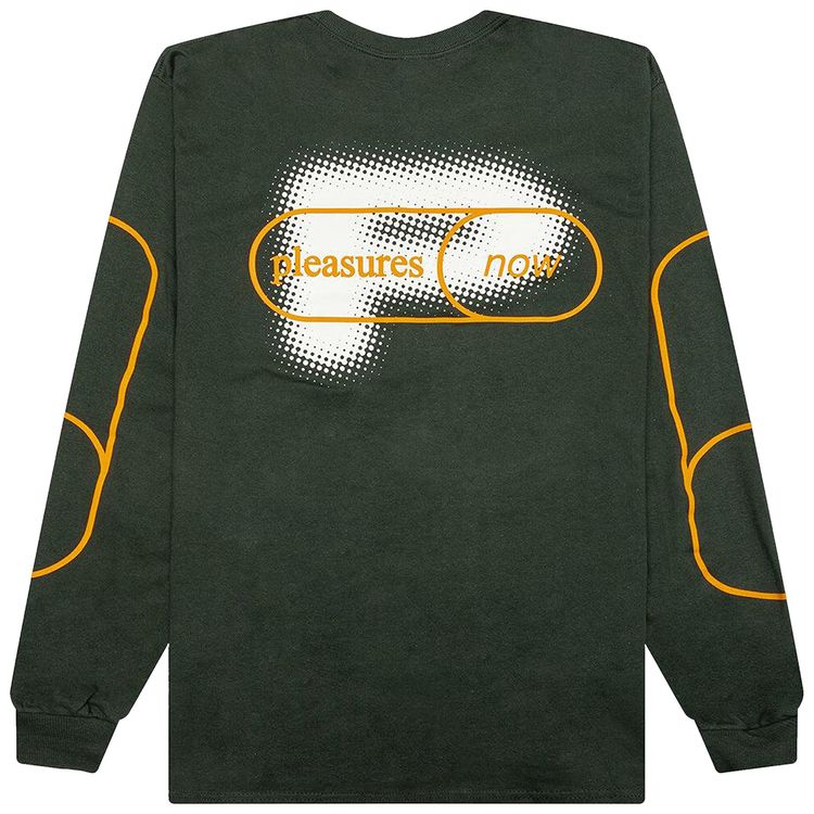 Pleasures Pixel Long Sleeve Forest Green