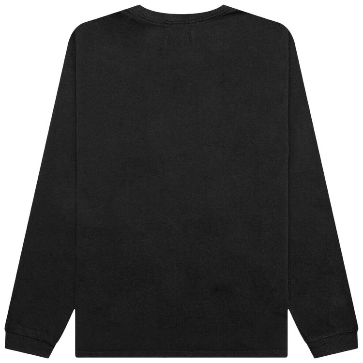 Rhude Side Logo Long Sleeve Tee Vintage Black