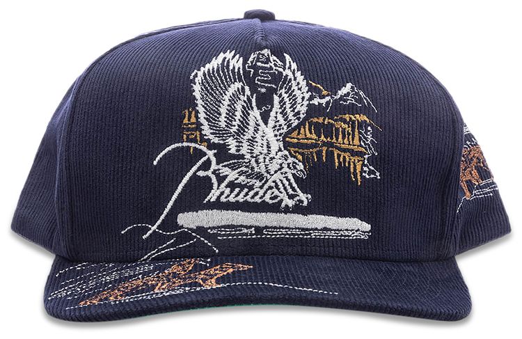 Rhude Eagles Souvenir Structure Hat Dark Blue