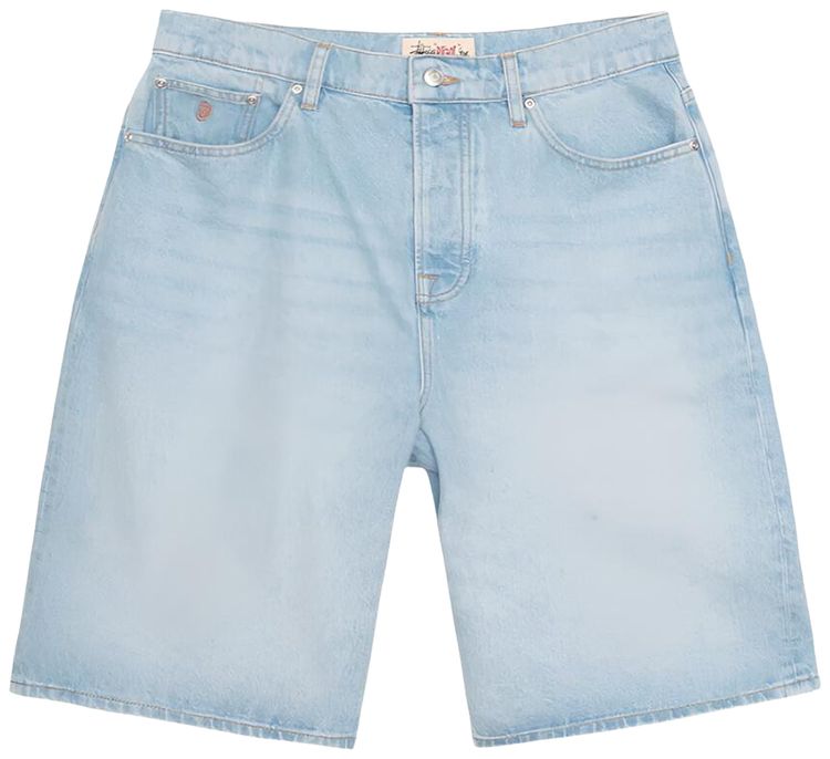 Stussy Big Ol Denim Short Light Wash