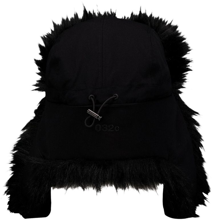 032C Osl2Ber Trapper Hat Black