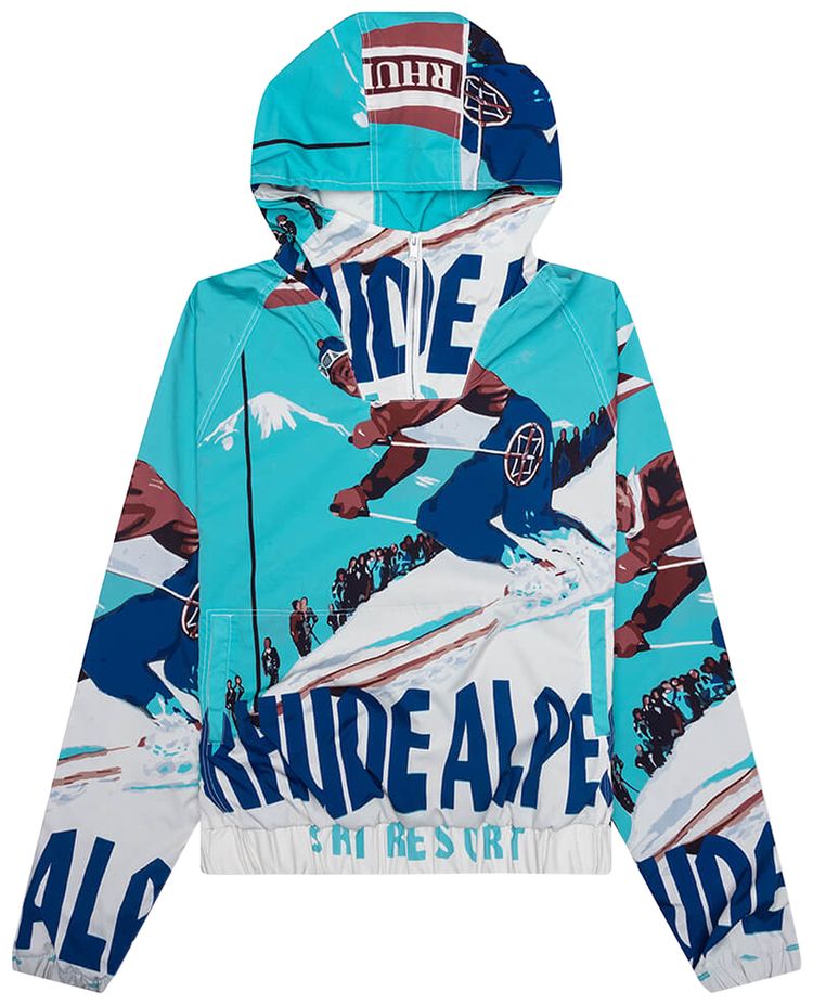 Rhude Deux Resort Anorak Jacket Multicolor
