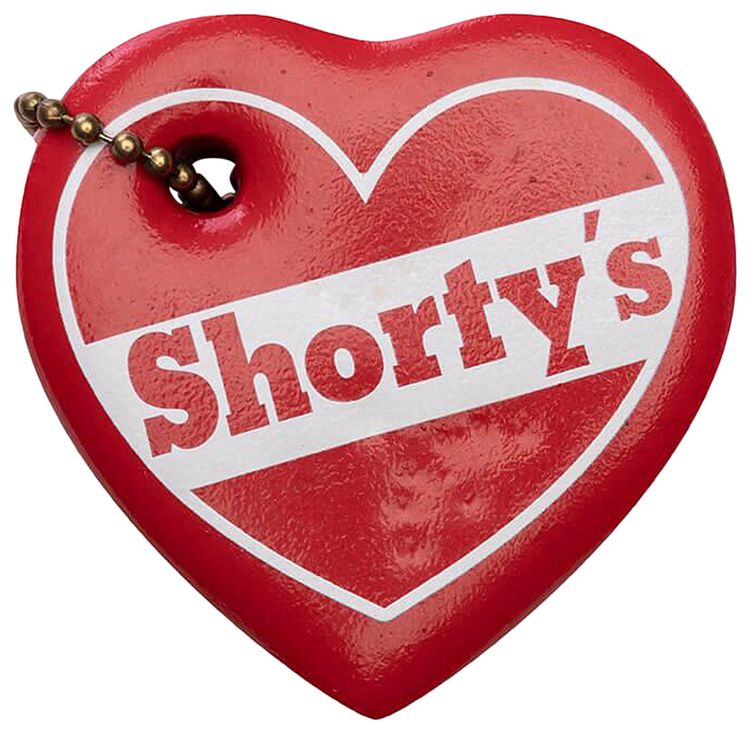 Pleasures Shortys Puffy Keychain Red