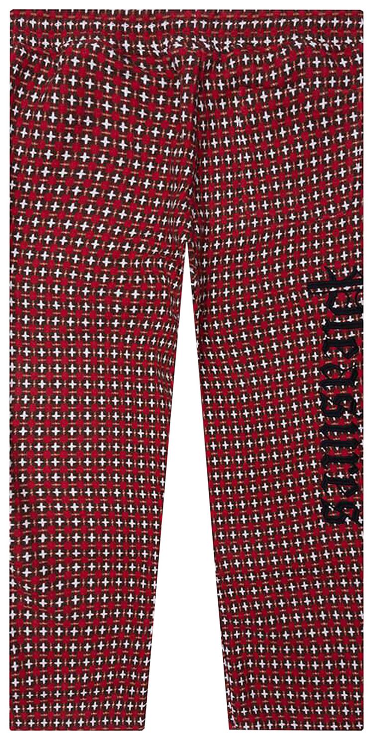 Pleasures Cross Easy Pants Red