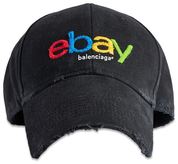 Balenciaga eBay Cap BlackMulticolor