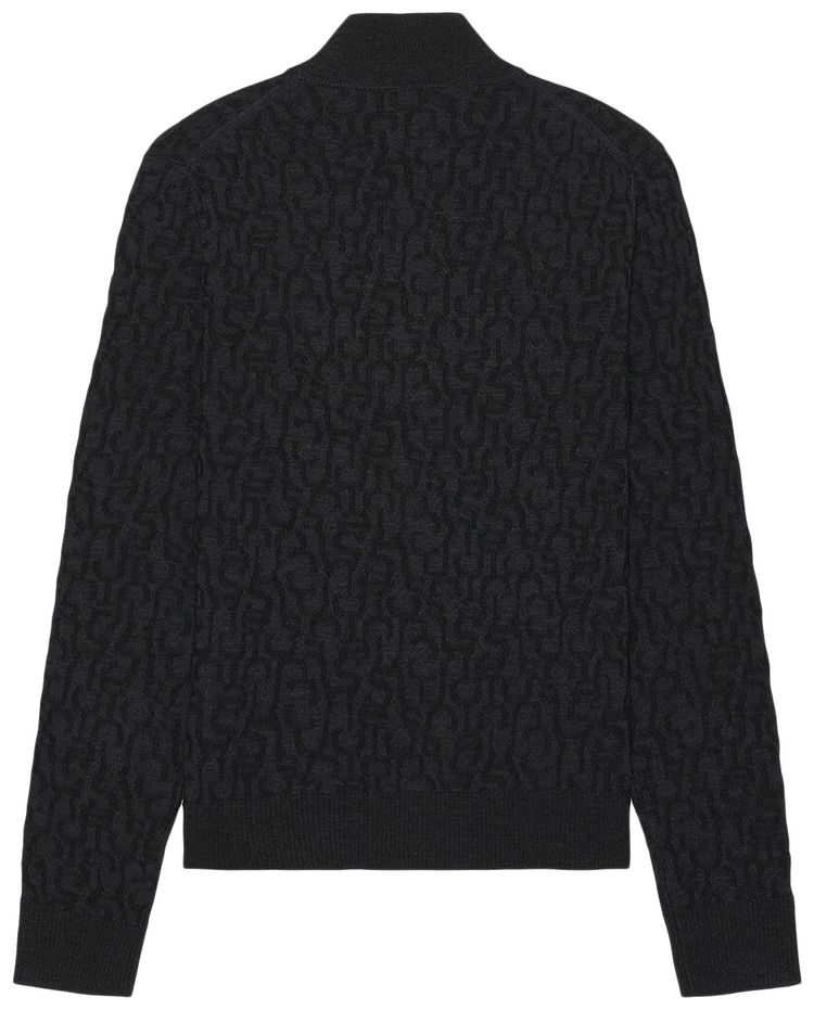 Acne Studios Kalino Monogram Jacket BlackGrey