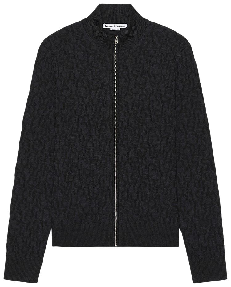 Acne Studios Kalino Monogram Jacket BlackGrey