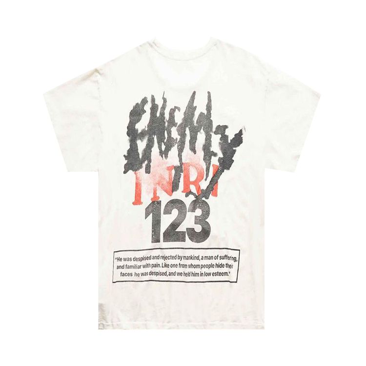 RRR123 Killing Me T Shirt White