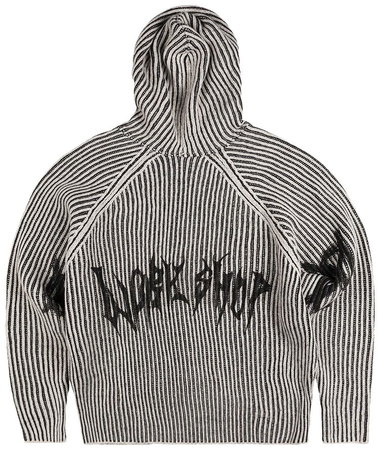 032C Crusader Hoodie BlackWhite