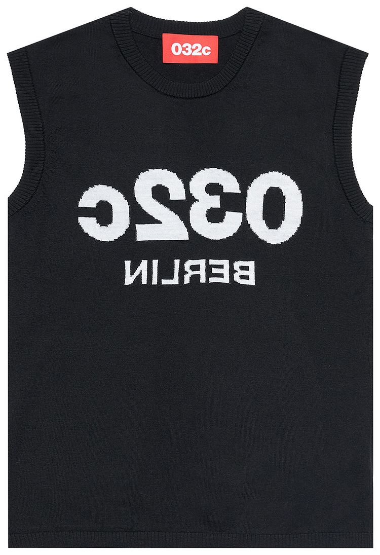 032C Hollywood To Berlin Selfie Tank Black