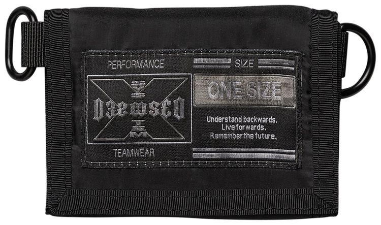 032C Nighthawks Lanyard Wallet Black