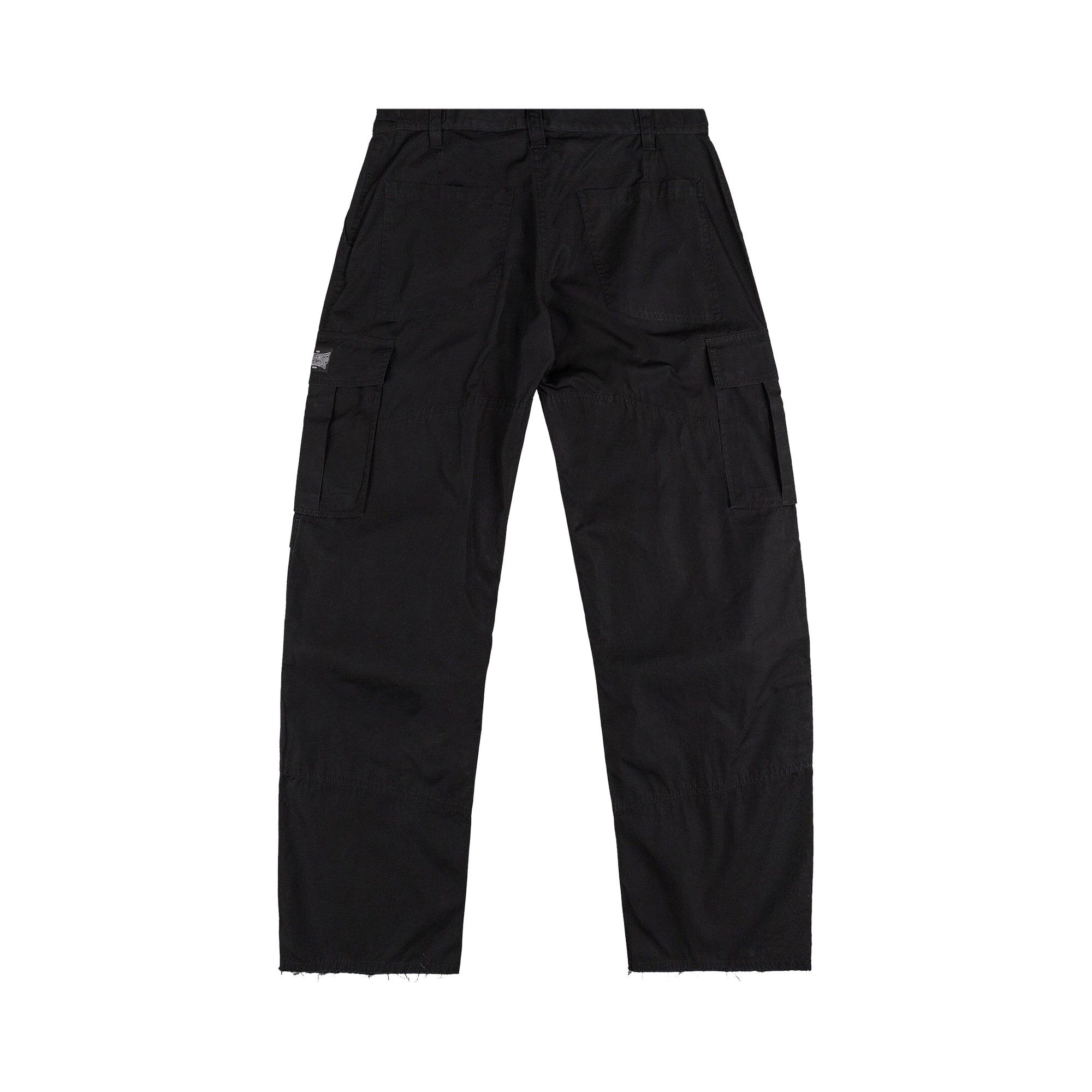 Buy 032C Overtime Cargo Pants 'Black' - F24 URW 1001 000 BLAC | GOAT