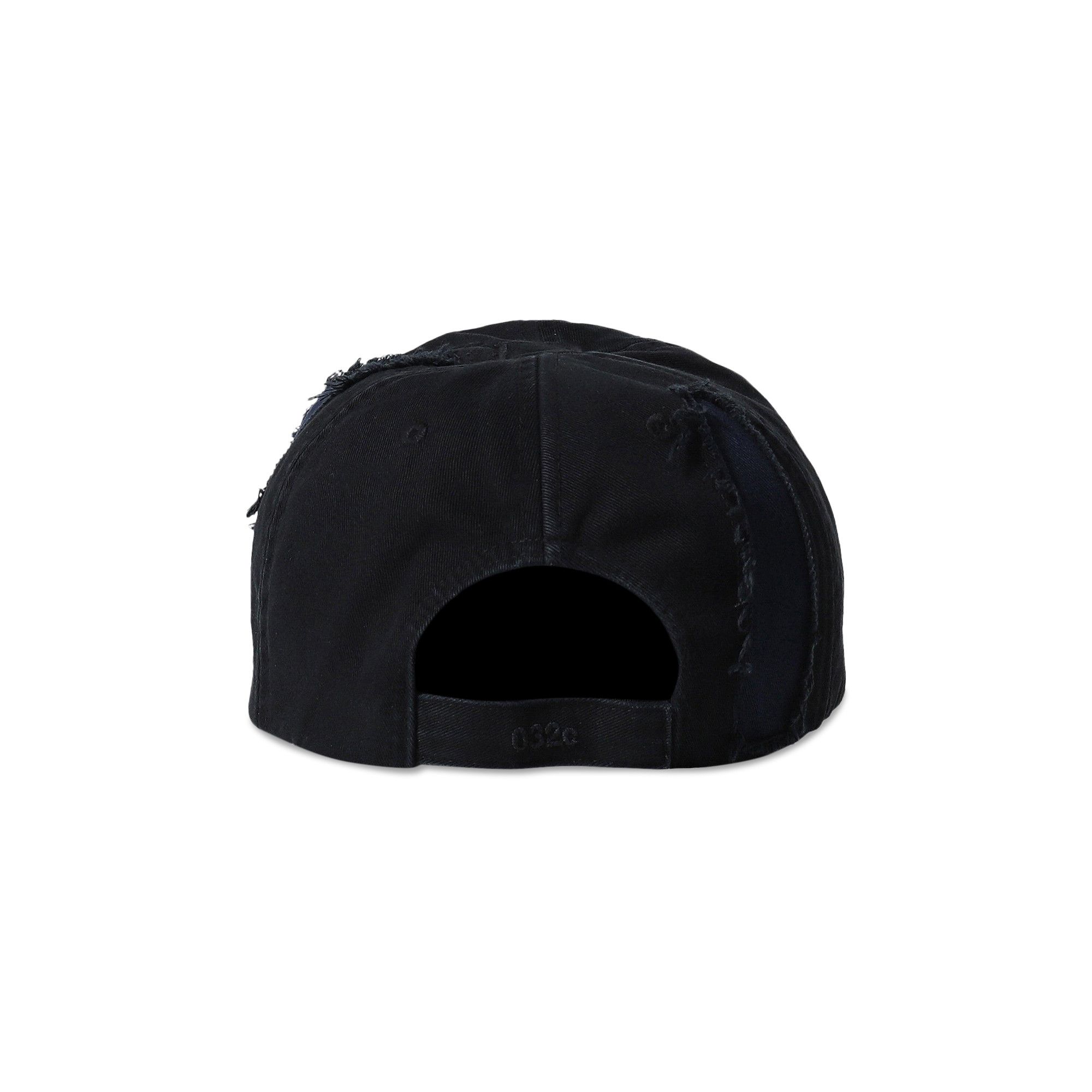 Buy 032C Victor Distressed Cap 'Black/Dark Blue' - F24 UAW 3104