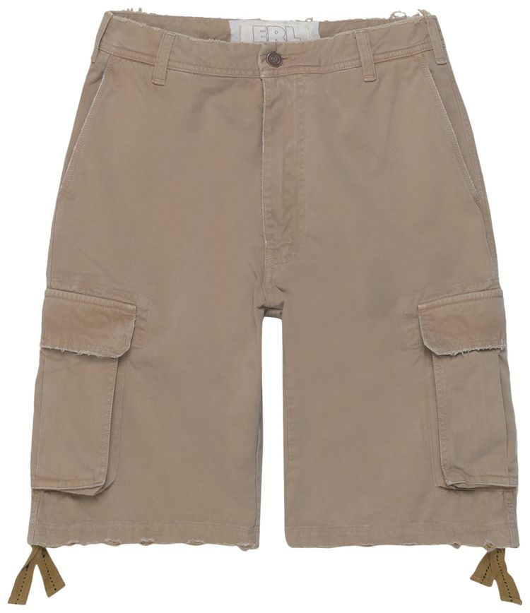 ERL Classic Cargo Shorts Beige