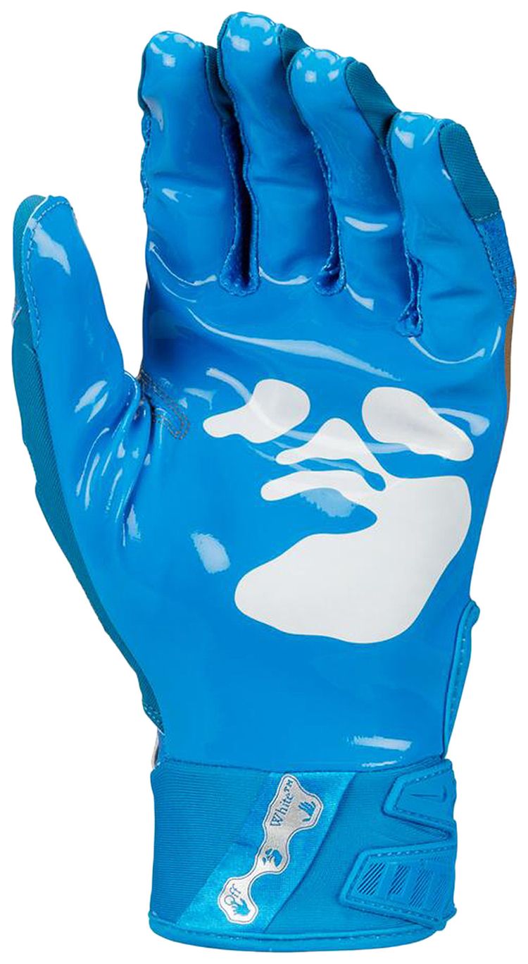 Nike x Off White D Tack Football Gloves CanaryYellow