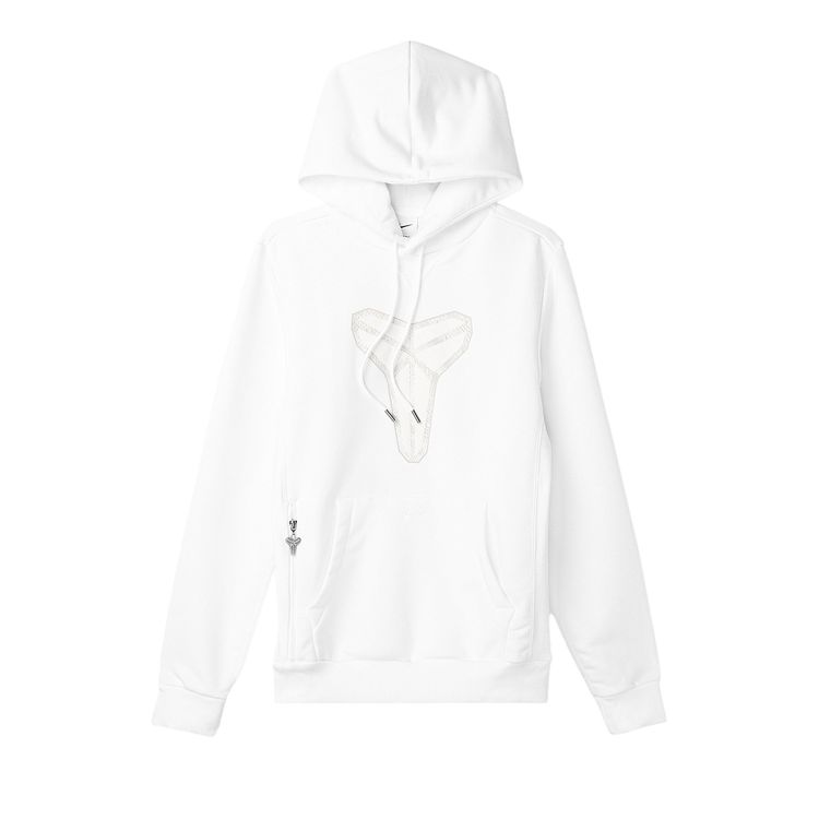 Nike Kobe Dri FIT Pullover Basketball Hoodie WhiteSummit White