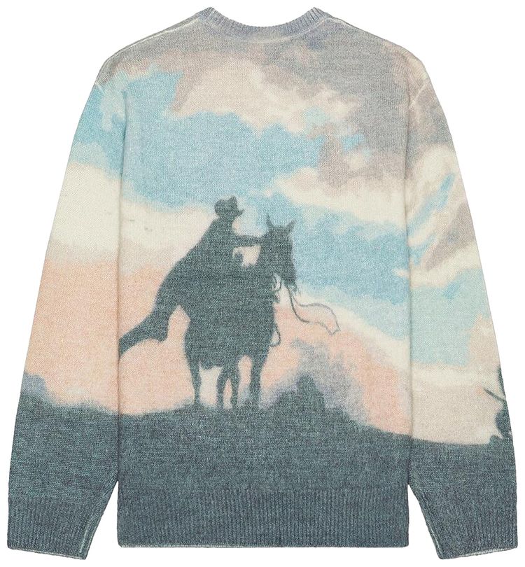 One Of These Days Stayed Away Knit Sweater Multicolor