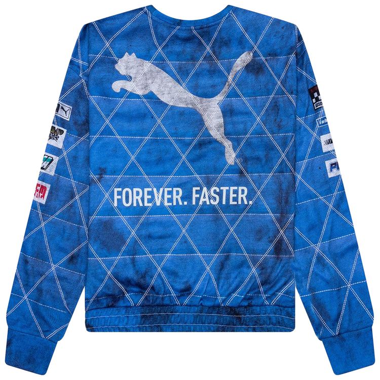 Puma x AAP ROCKY Quilted Sweatshirt Clyde Royal