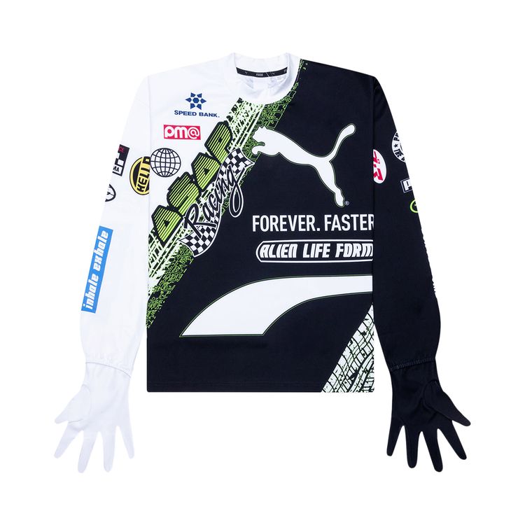 Puma x AAP ROCKY Long Sleeve Tee White