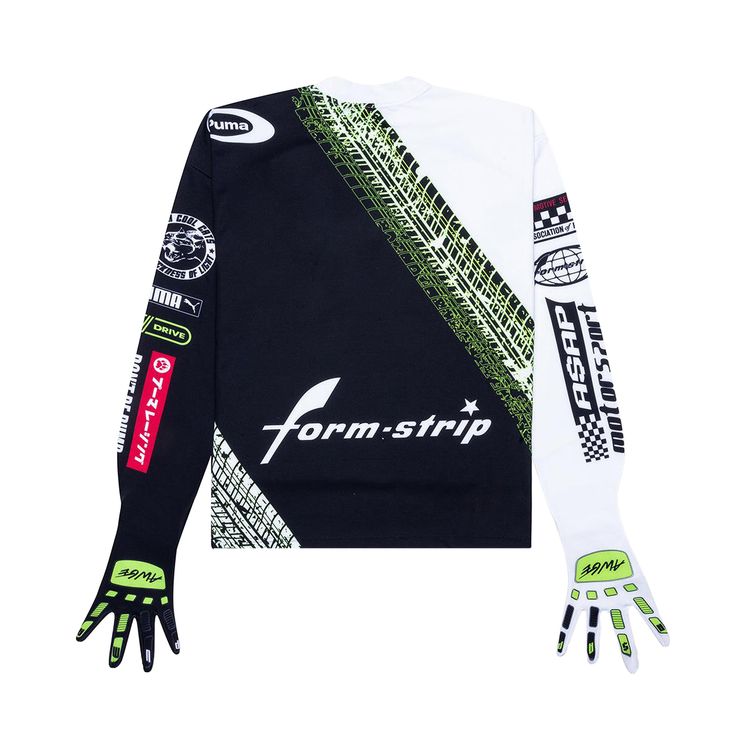 Puma x AAP ROCKY Long Sleeve Tee White