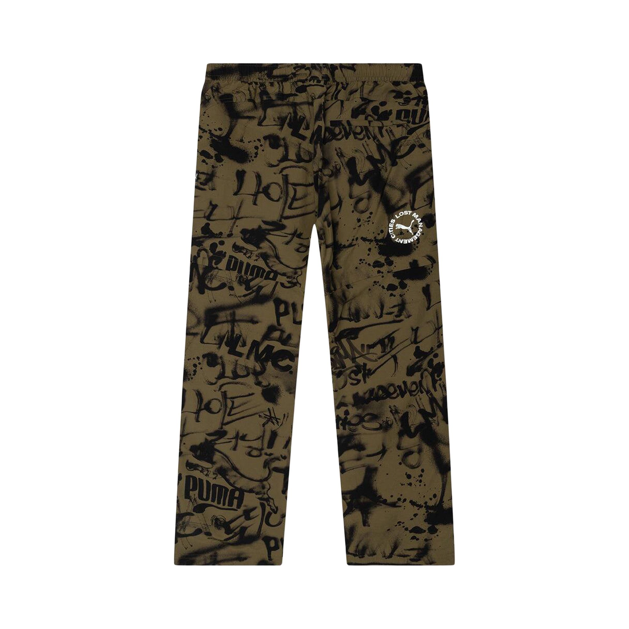 Buy Puma x LMC AOP Pants 'Green' - 626567 40 | GOAT