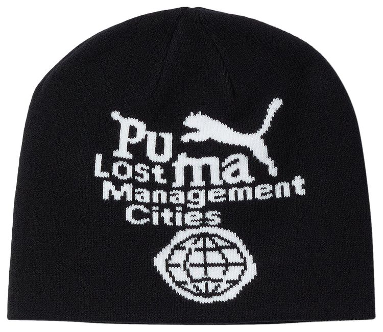 Puma x LMC Cuffless Beanie Black