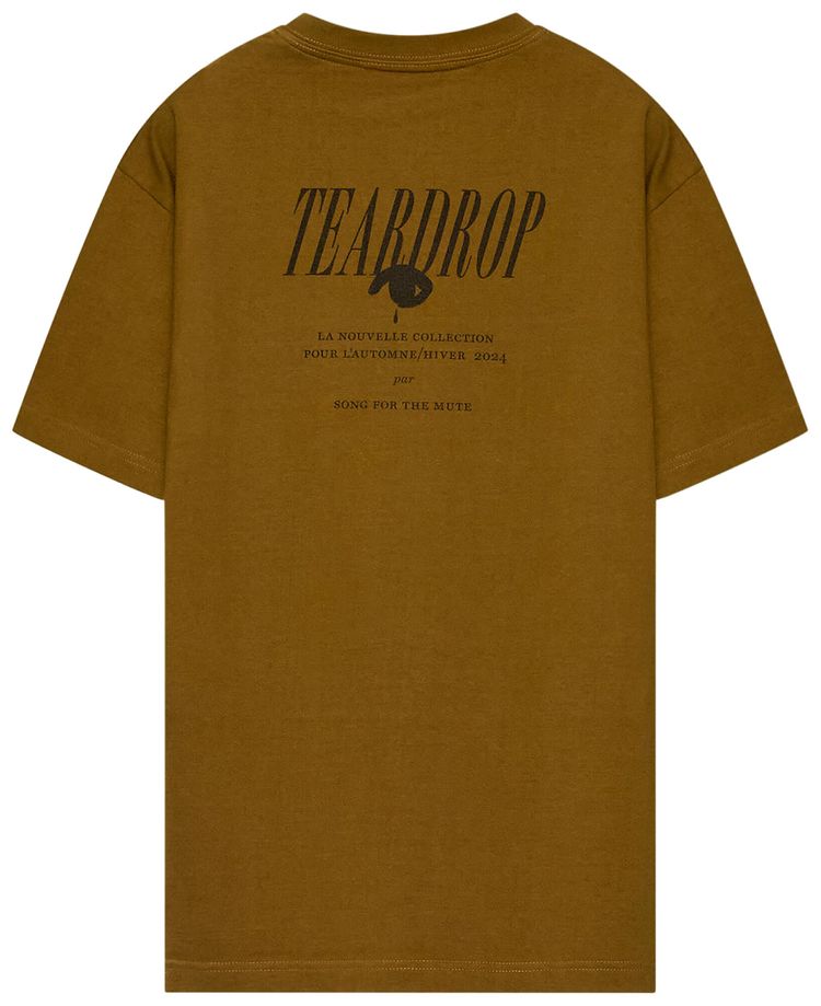 Song for the Mute Jester Face Standard Tee Camel