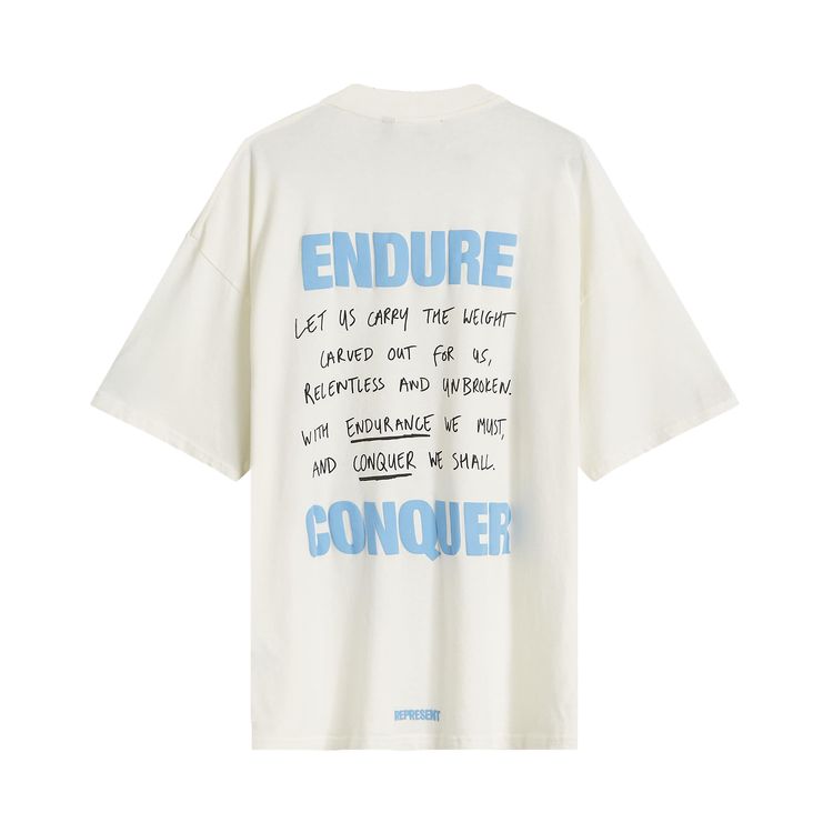 Represent Clo Atlas T Shirt Flat White