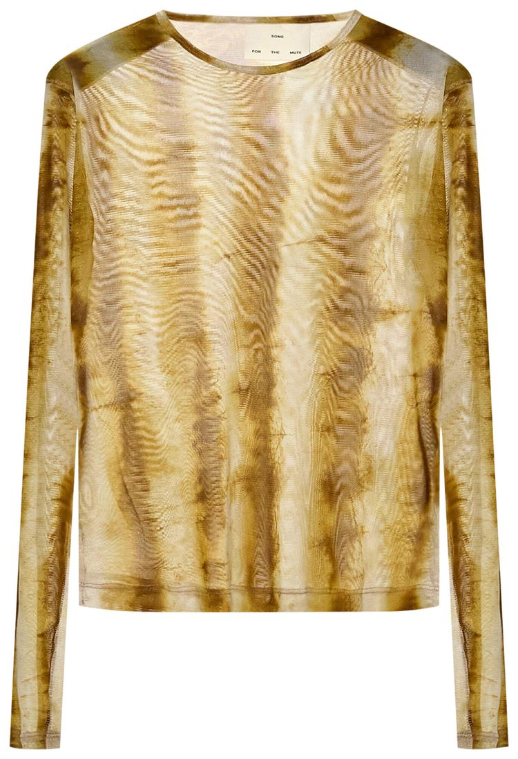 Song for the Mute Fitted Long Sleeve Mustard