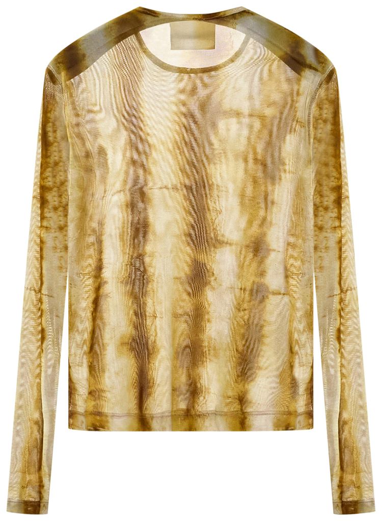 Song for the Mute Fitted Long Sleeve Mustard