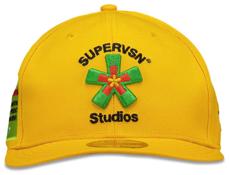 Supervsn x New Era Fitted Cap Yellow