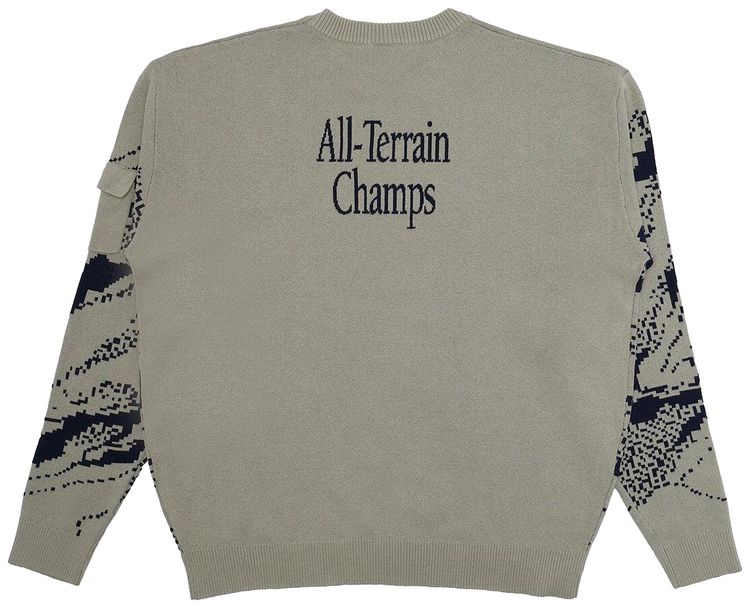 Students Truman Long Sleeve Knit Crew Sweater Kelp