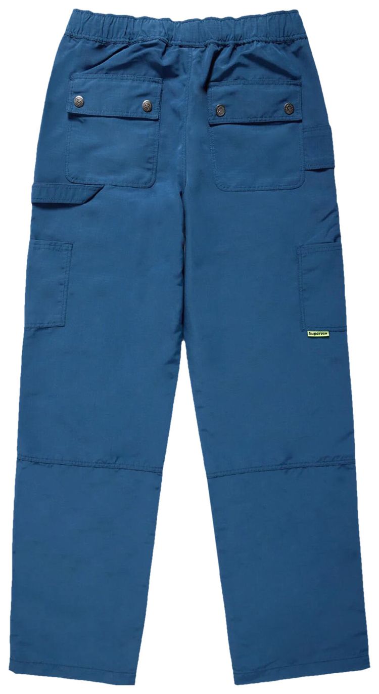 Supervsn Nylon Double Knee Work Pant Blue