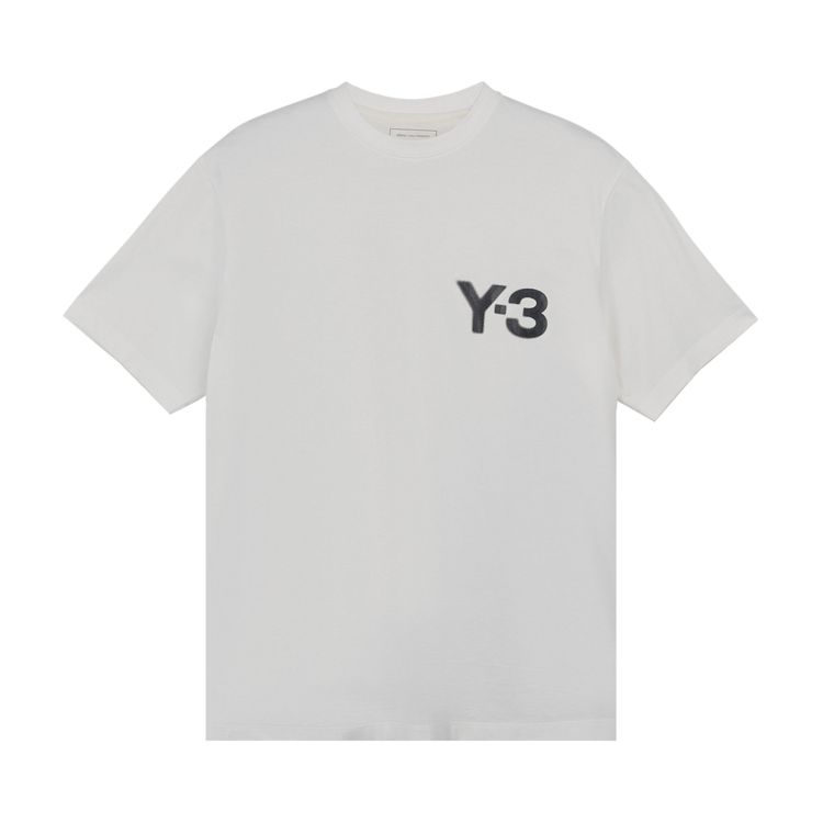 Y 3 Logo T Shirt White