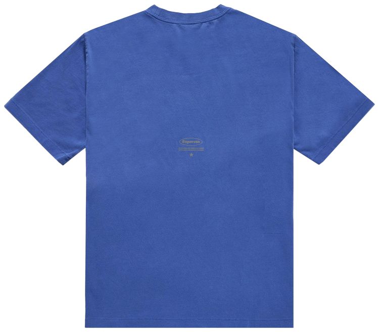 Supervsn Meditation Saves Lives Tee Blue