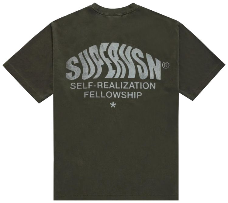 Supervsn Self Realization Short Sleeve Tee Grey