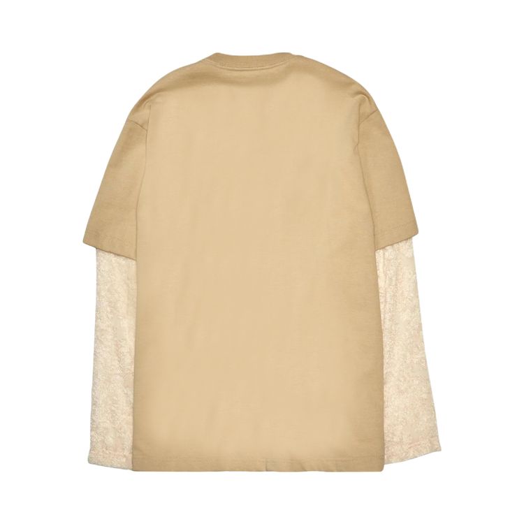 Song for the Mute Fern Double Layered Tee Pearl