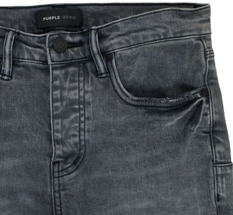 PURPLE BRAND Ash Vintage Skinny Jeans Black