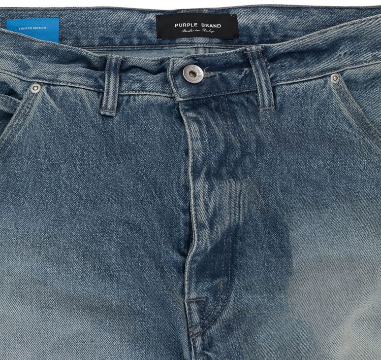 PURPLE BRAND Carpenter Skinny Jeans Sun Faded Denim