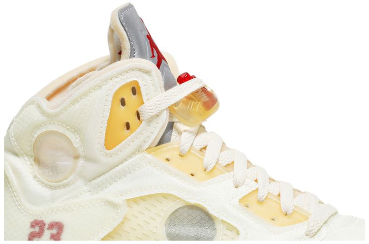 Off White x Air Jordan 5 SP Sail