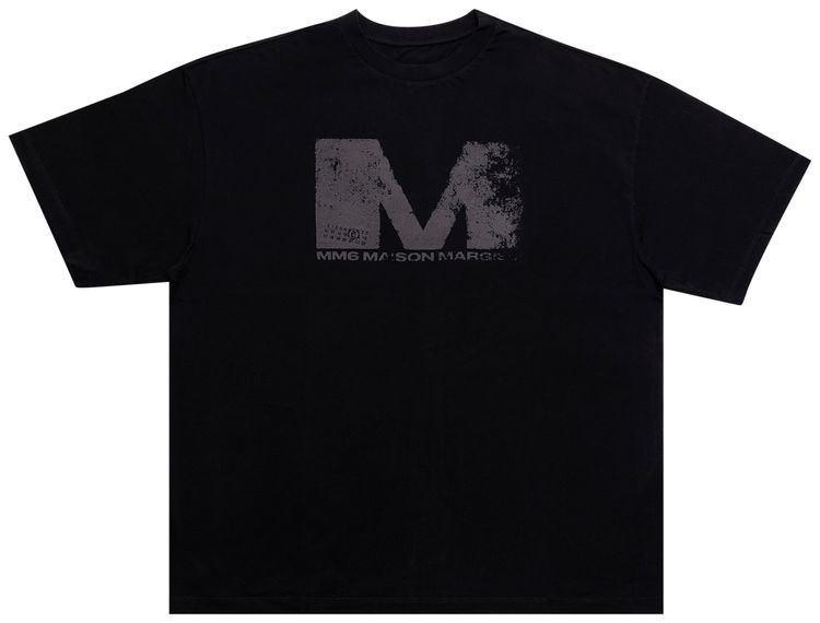 MM6 Maison Margiela T Shirt Black