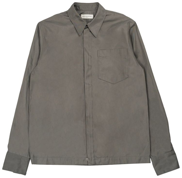Dries Van Noten Corran Shirt Grey