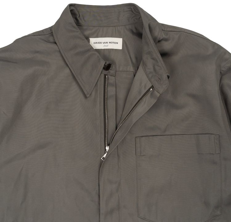 Dries Van Noten Corran Shirt Grey