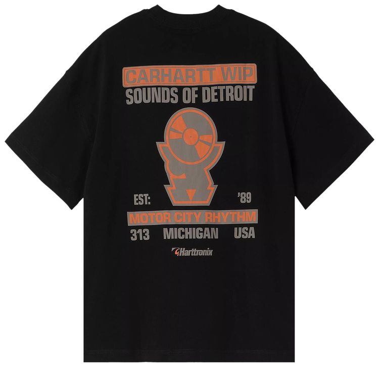 Carhartt WIP Short Sleeve Harttronix T Shirt Black