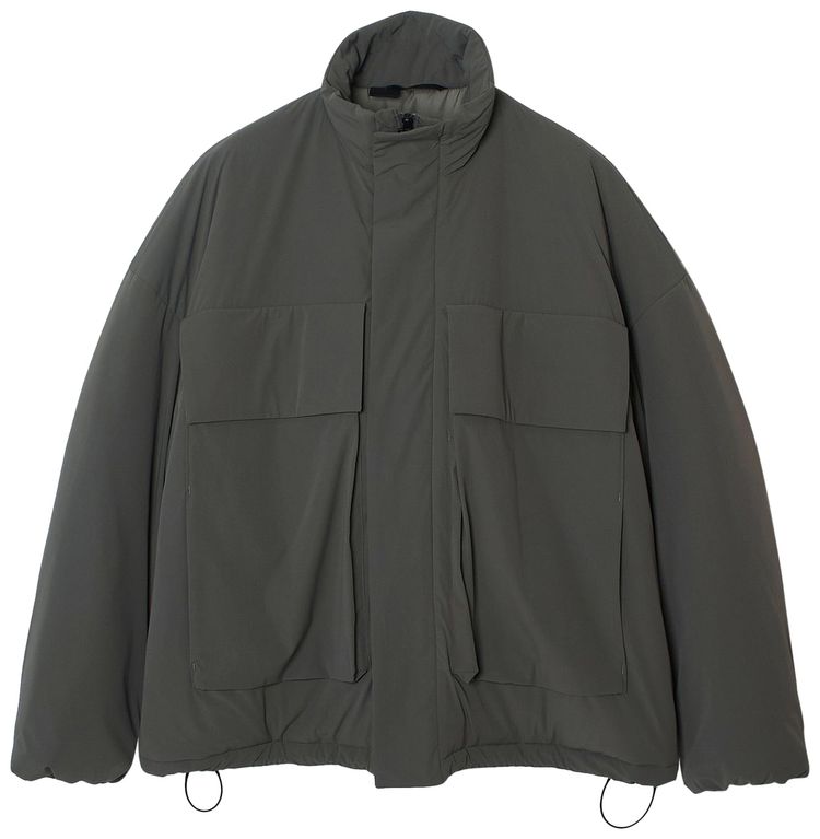 NHoolywood Stand Collar Blouson Grey