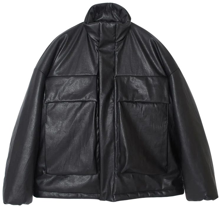 NHoolywood Stand Collar Blouson Black
