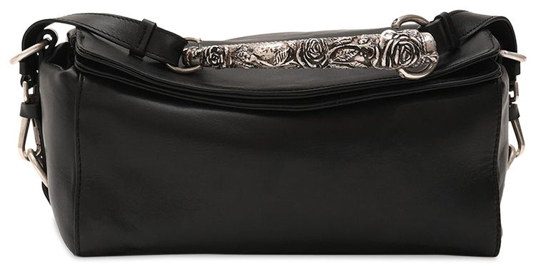 Enfants Riches Deprimes Small Rose Handle Bag Black