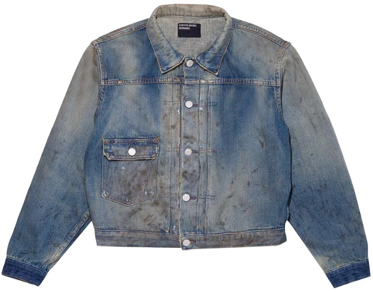 Enfants Riches Deprimes Type VII Denim Jacket Blue